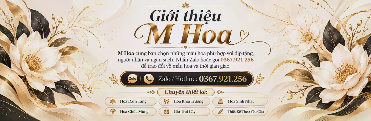 Ảnh bìa Shop hoa tươi Thủ Dầu Một - Gửi sự quan tâm qua từng món hoa